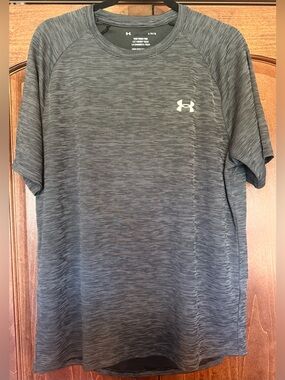 Under Armour Tech Tee Men’s Large Gray Performance T-Shirt